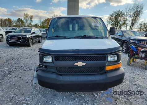 2013 Chevrolet Express G1500 z USA, uszkodzony, nr VIN 1GCSGAFX4D1170196